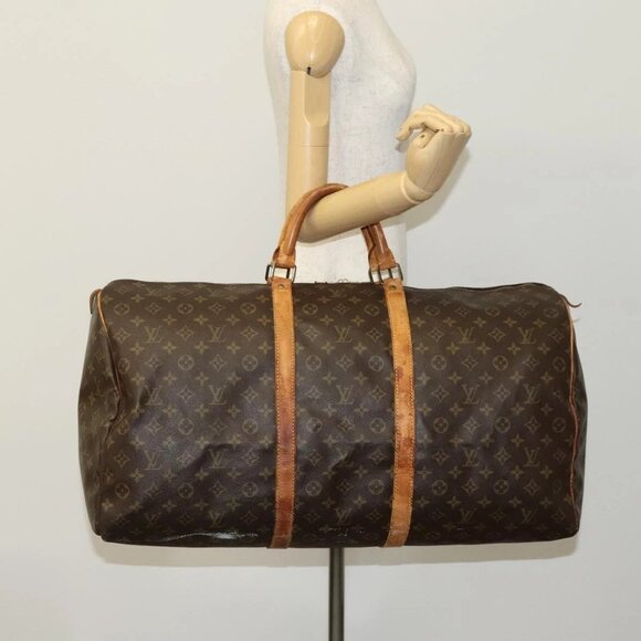 LOUIS VUITTON Monogram Keepall 60 Boston Bag - Picture 13 of 15